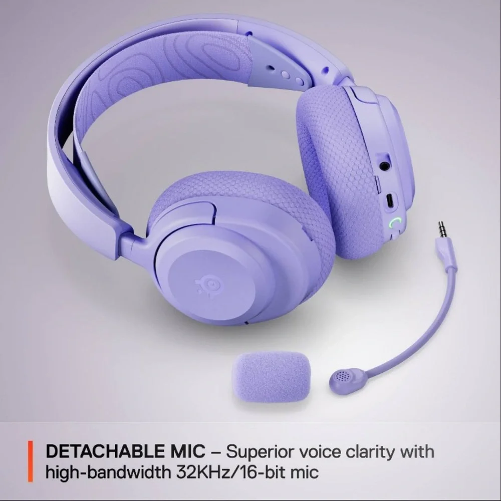 Steelseries Arctic’s Nova 3X Wireless Gaming Headset - Lavender